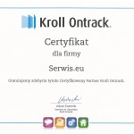 Certyfikowany partner Kroll-Ontrack
